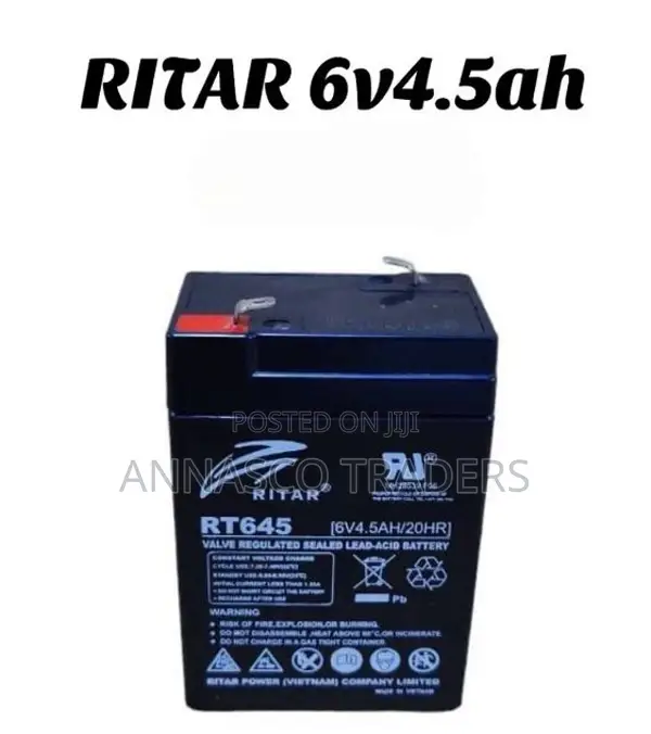 4.5AH Solar Battery Maintenance Free