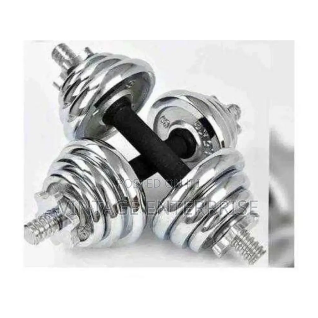 15kg of Chrome Dumbells "°°^( Carton Package)
