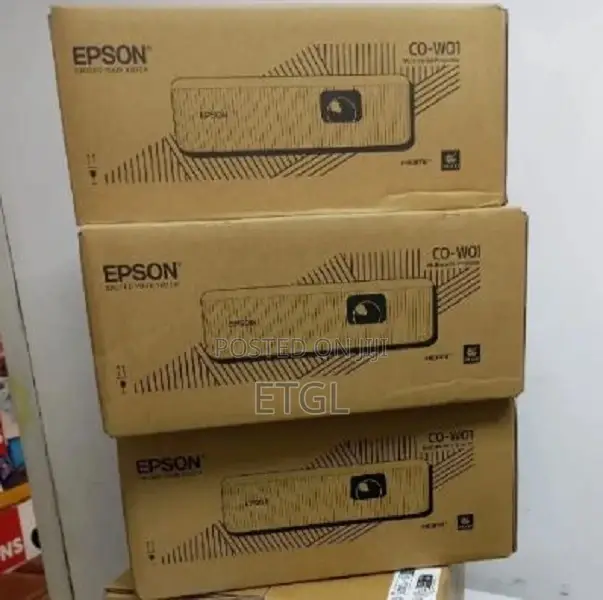 Epson Co-W01 Projector,3000 Lumen
