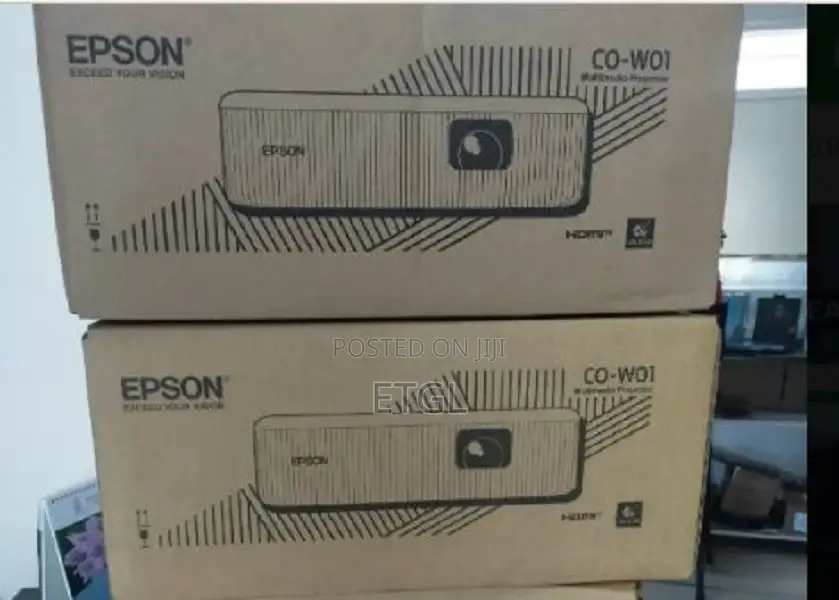 Epson Co-W01 Projector,3000 Lumen