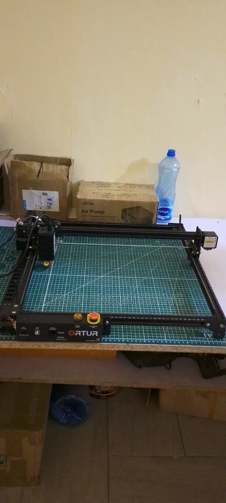 Laser Engraver Cuts Wood Acrylic Leather