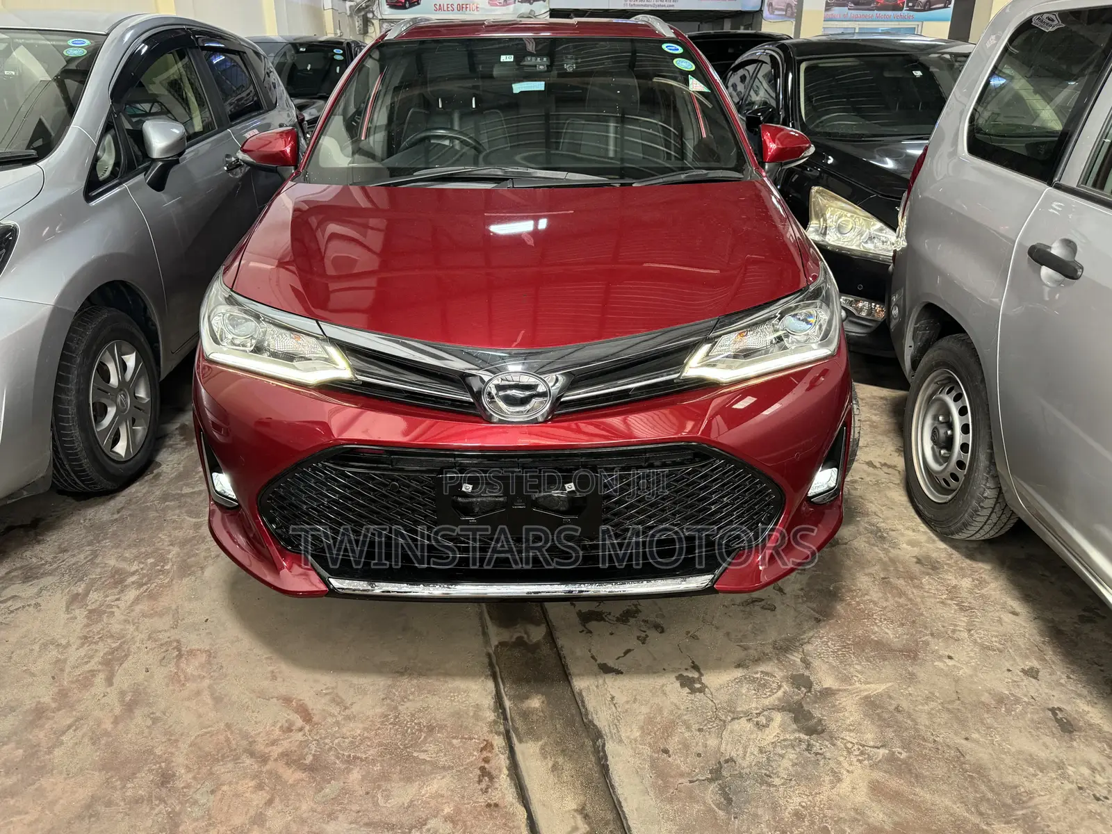 Toyota Corolla Fielder 2018 Red