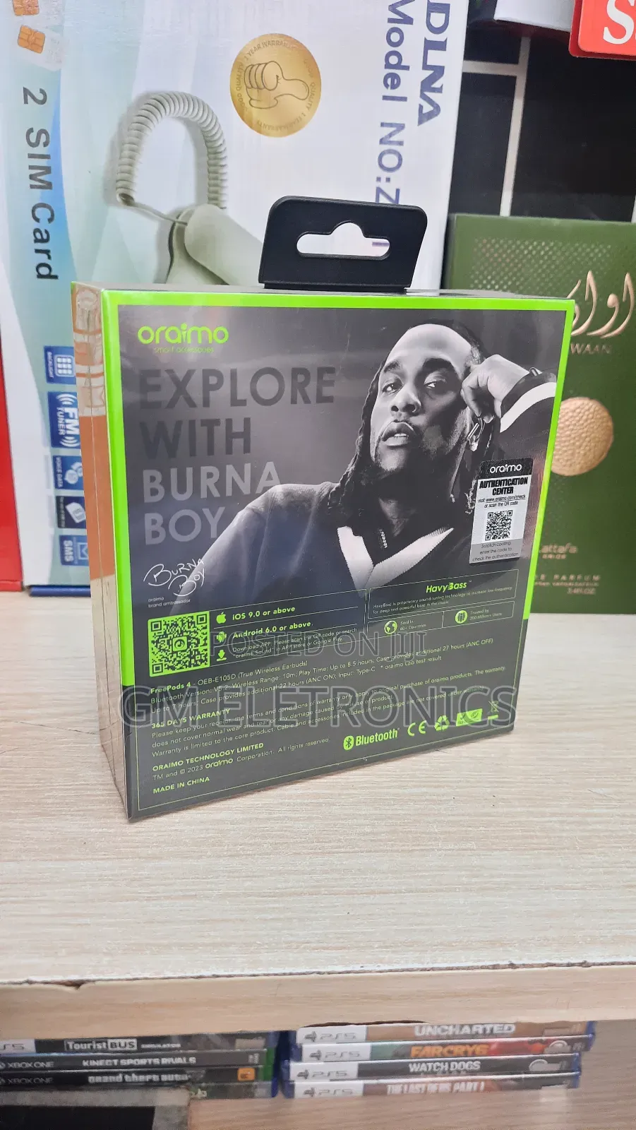 New Oraimo Freepods 4 ANC True Wireless Earbuds.