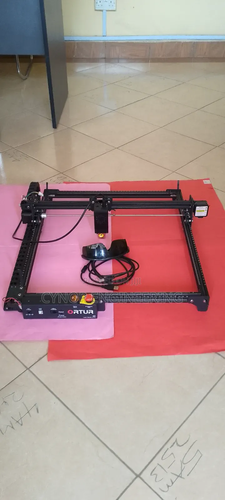 Laser Engraver Cuts and Engraves Precisely