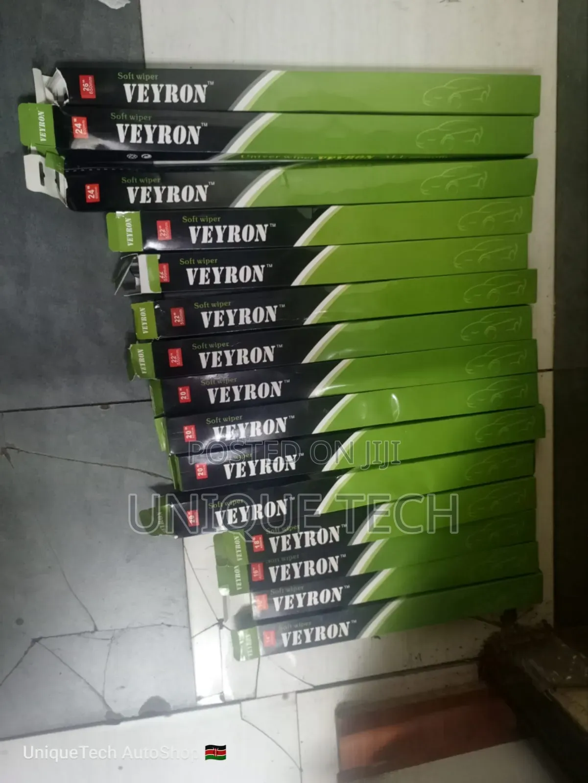 Veyron Car Wipers- Sizes Available 14",16,18,20,22,24 and 26
