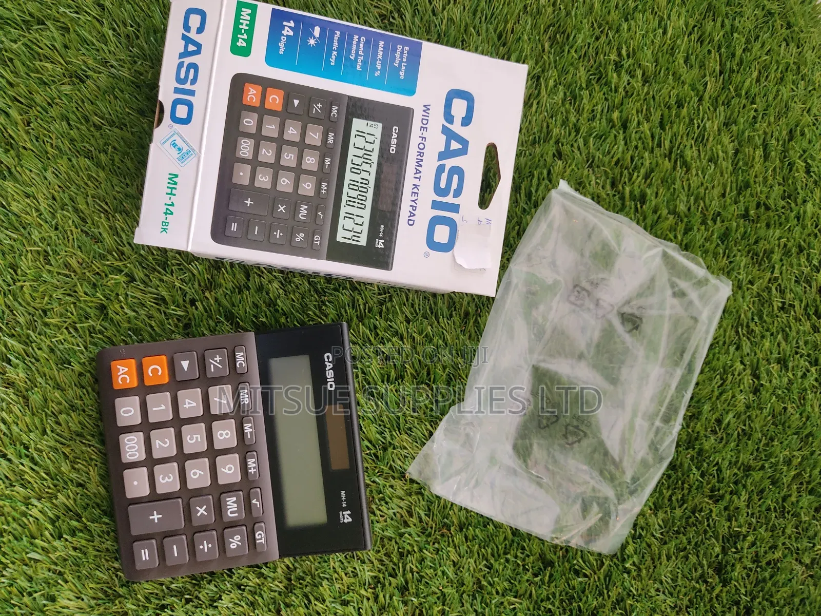 Casio Calculator MH-14 Wide Format Keypad