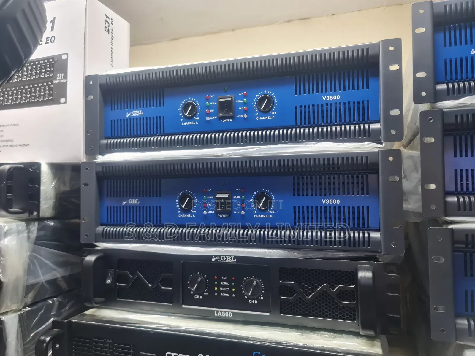 GBL V35 Power Amplifier