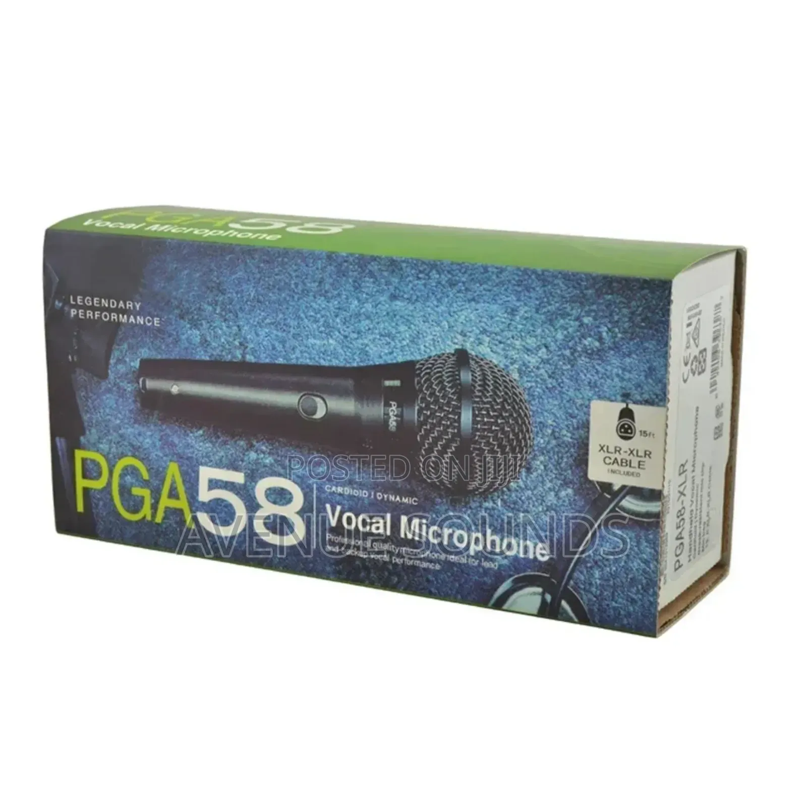 Shure PGA58 Professional Dynamic Microphone