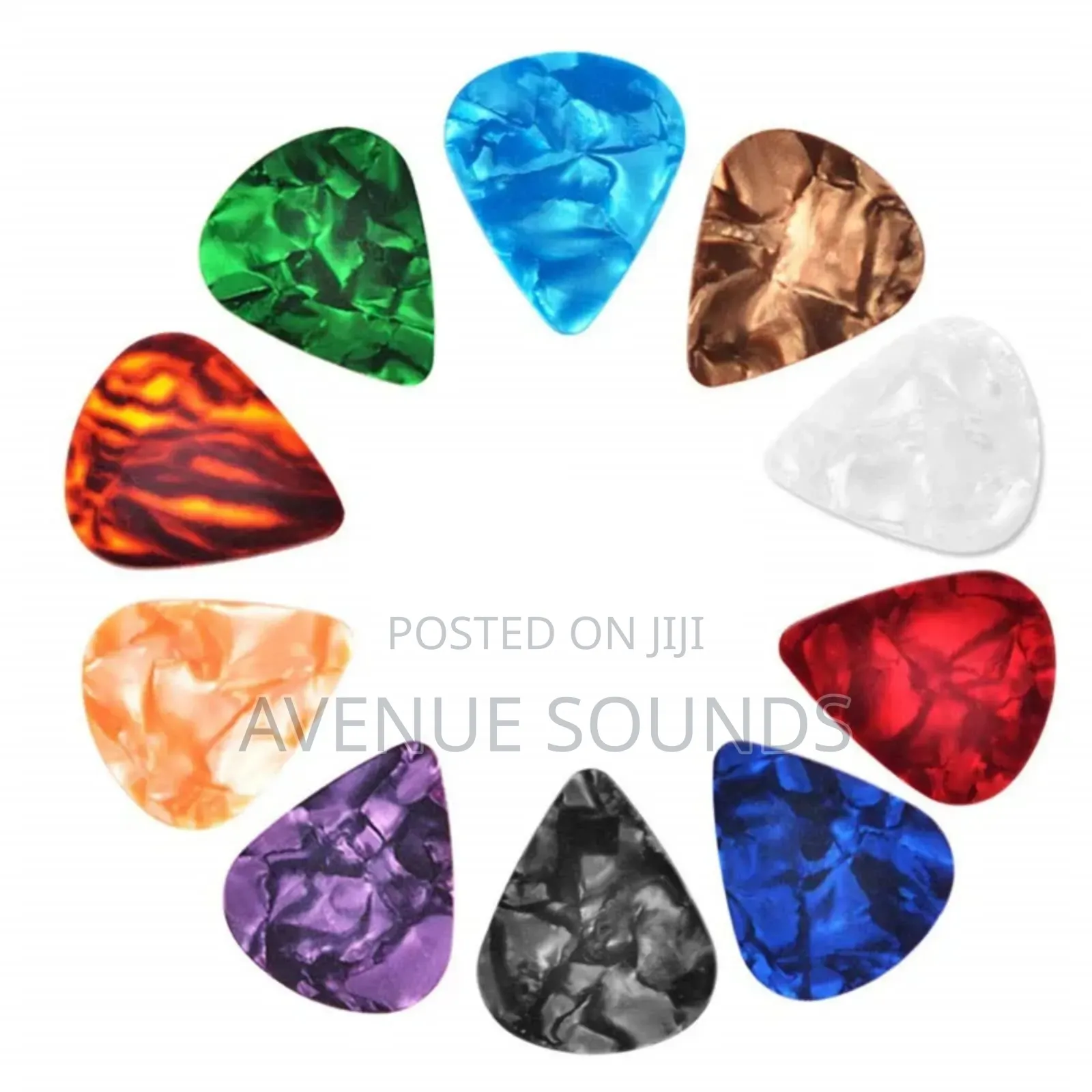 Fender Quality Guitar Plectrums With Different Thickness