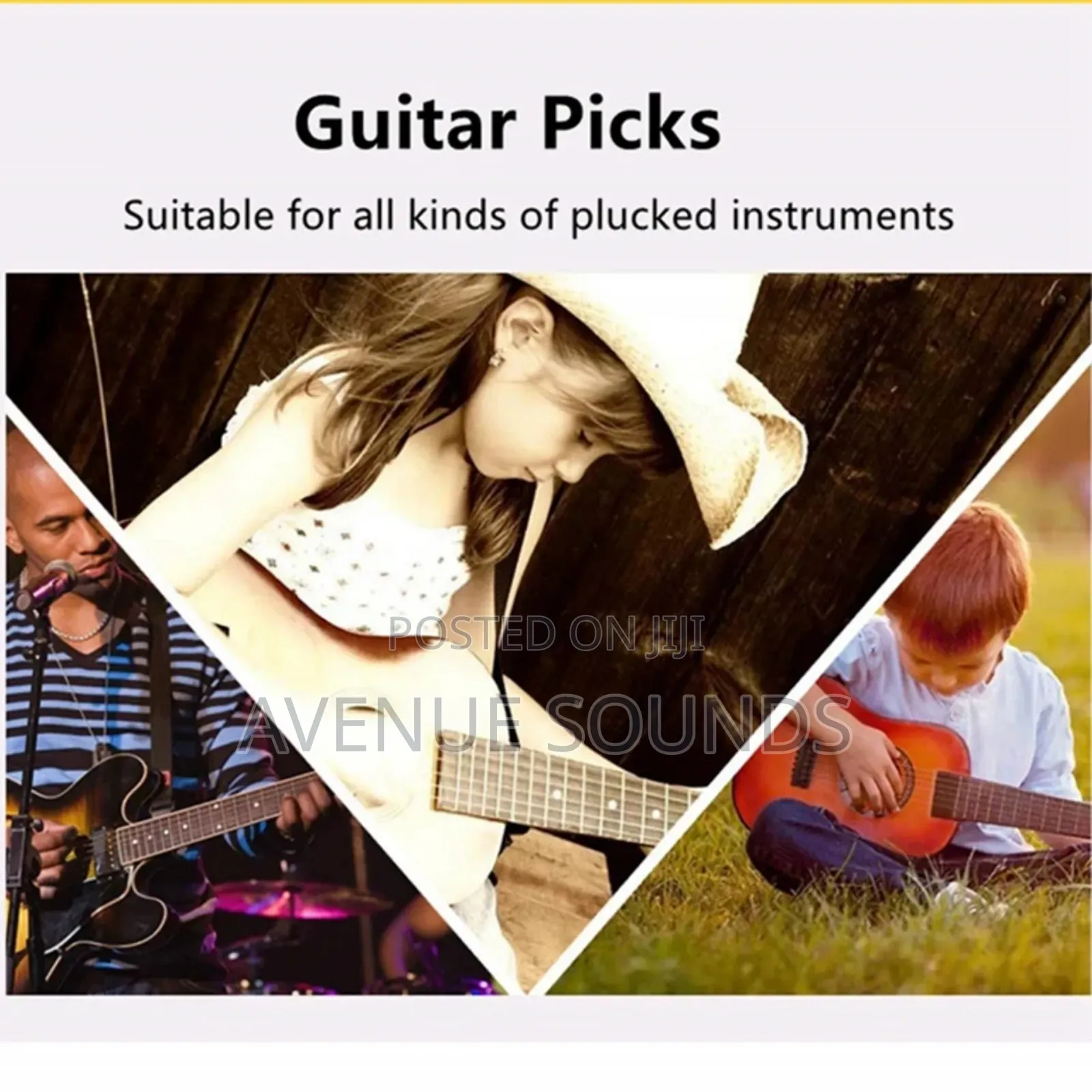 Fender Quality Guitar Plectrums With Different Thickness