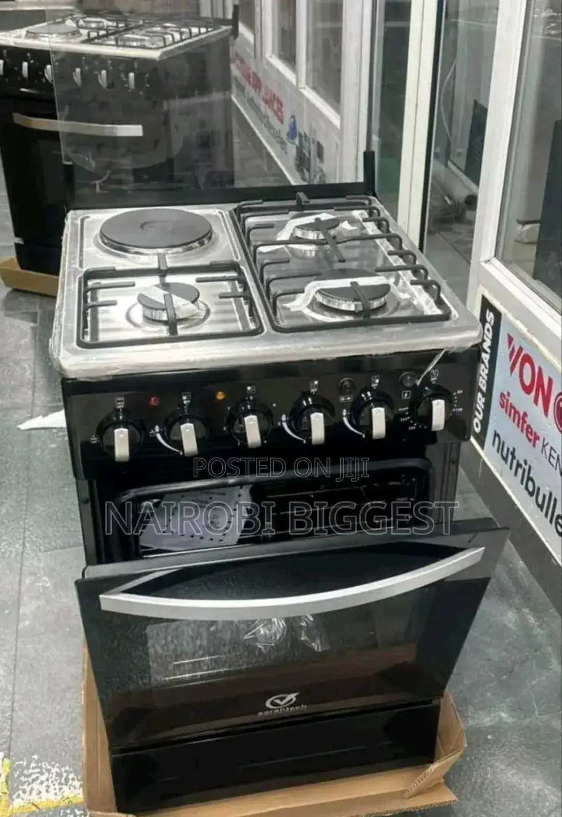 Saratech 60 By 60 Standing 3gas+1 Electric Cooker