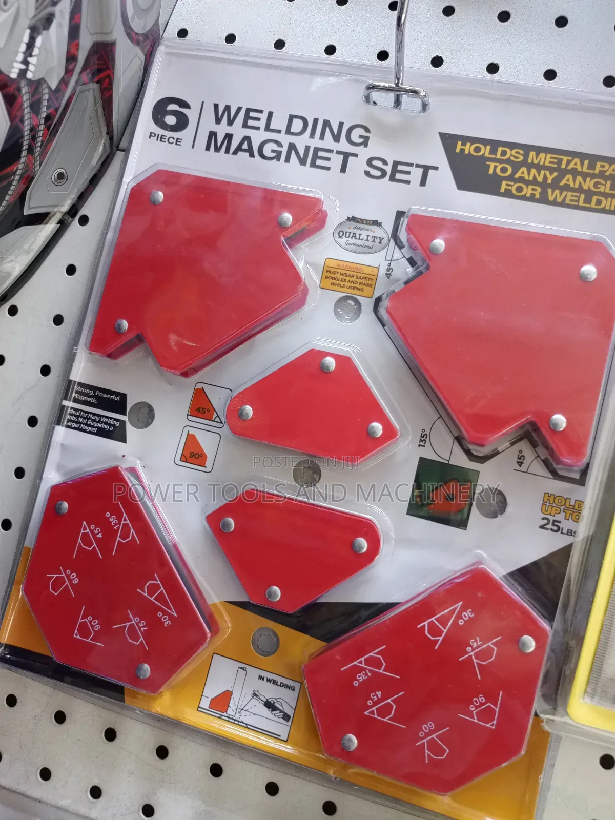 6pcs Welding Magnet Set
