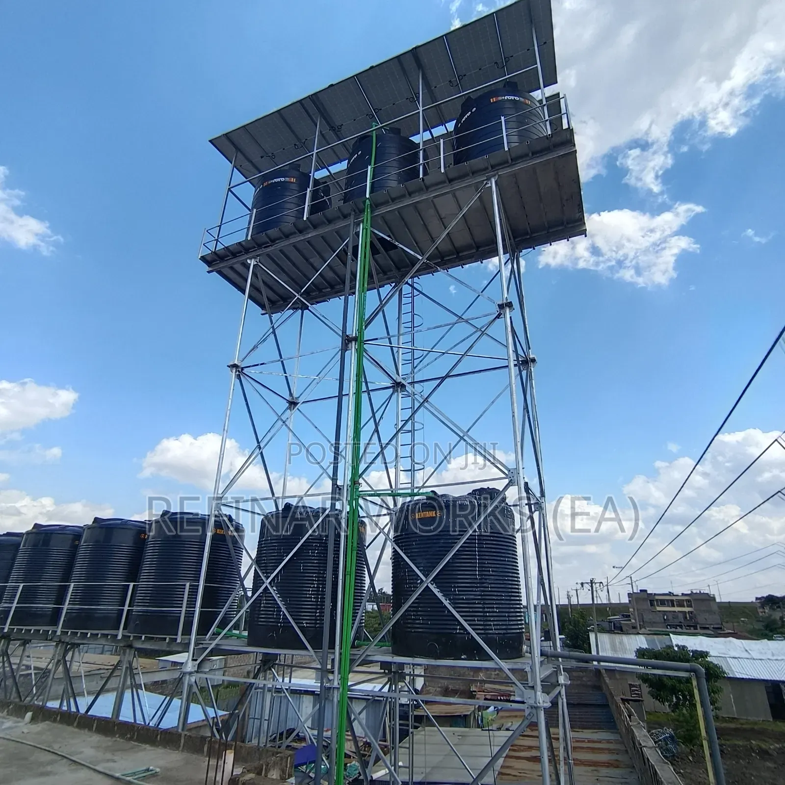 Water Tower Construction - East Africa