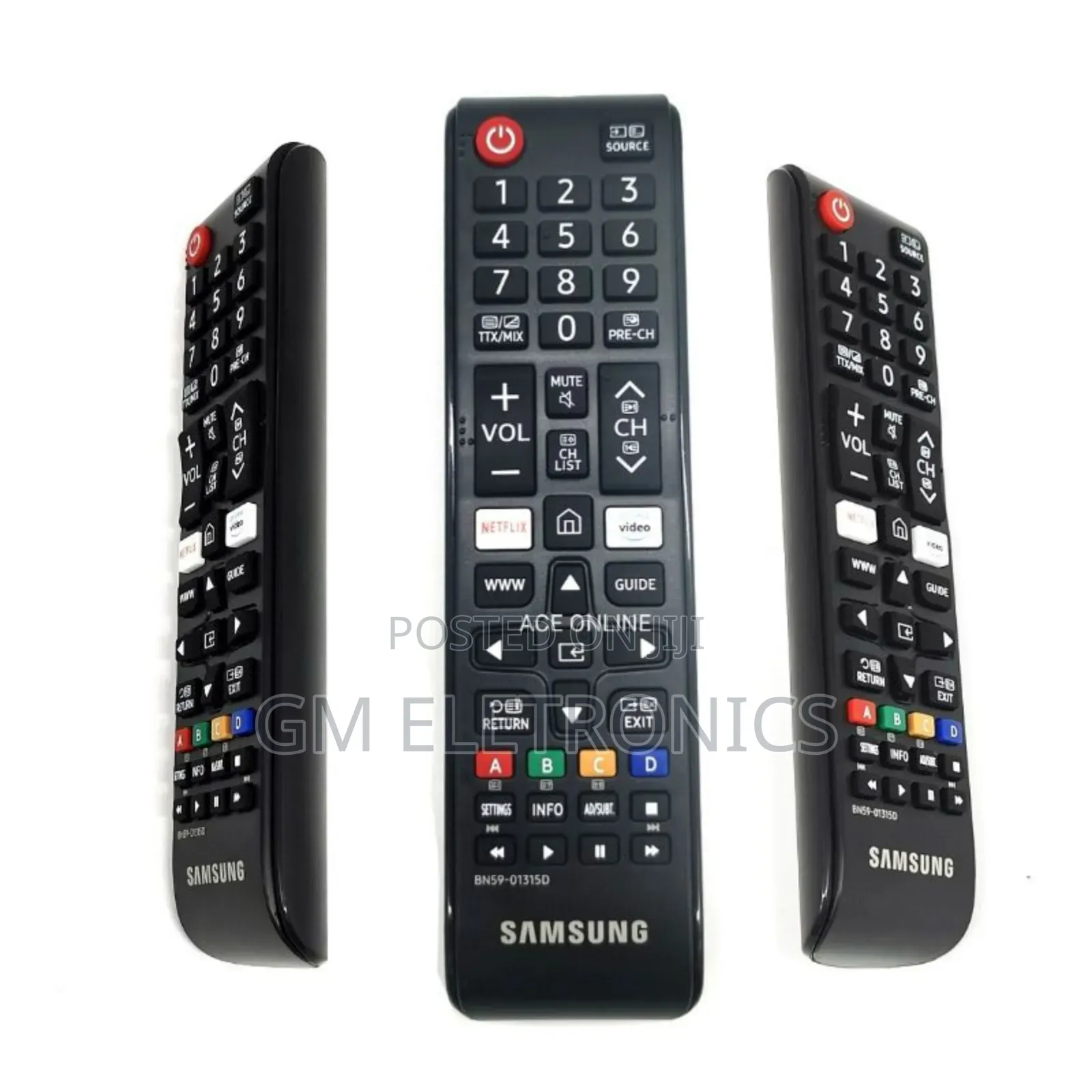 New BN59-01315D Remote Compatible With Samsung Smart TV .