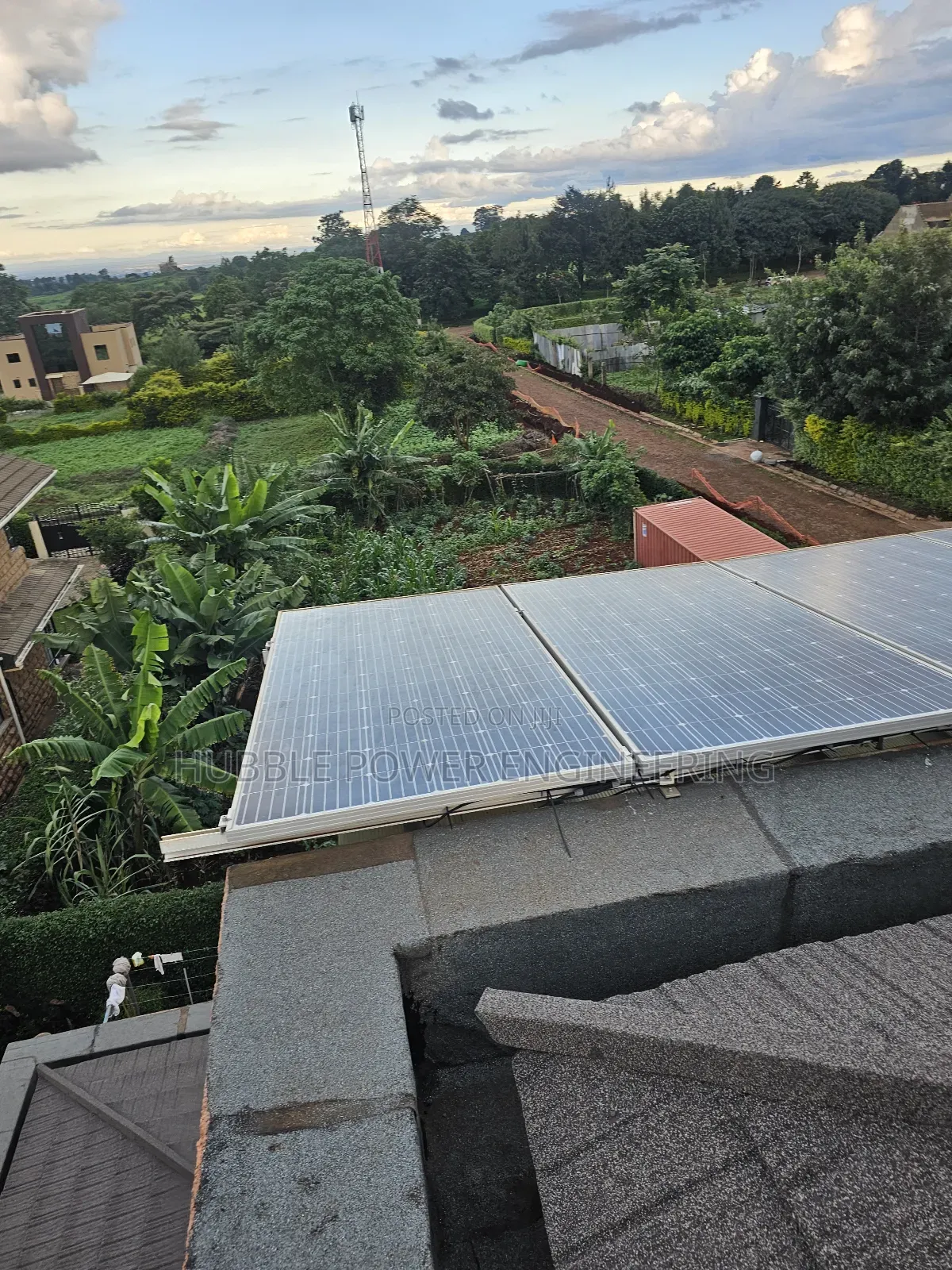 Installation of 5kva Solar Systems With Lithium Battery