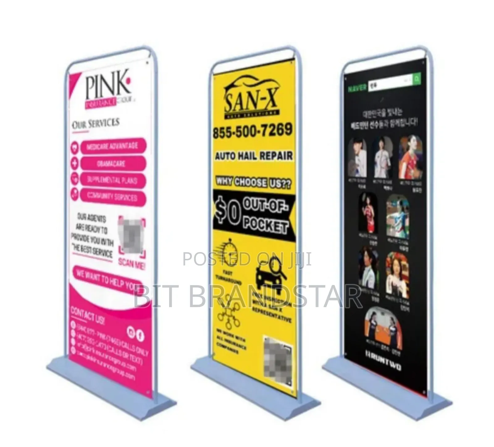 Branded Door Frame Stand