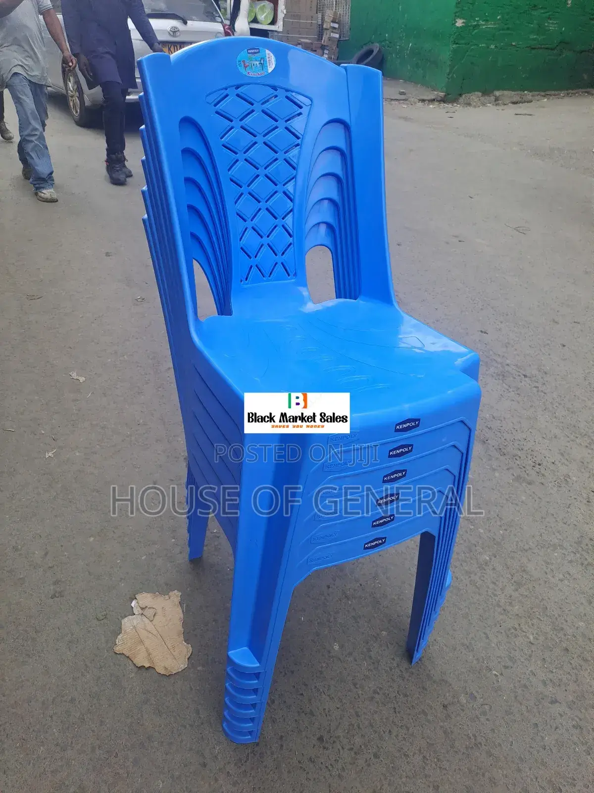 Heavy Duty Armless Plastic Chair