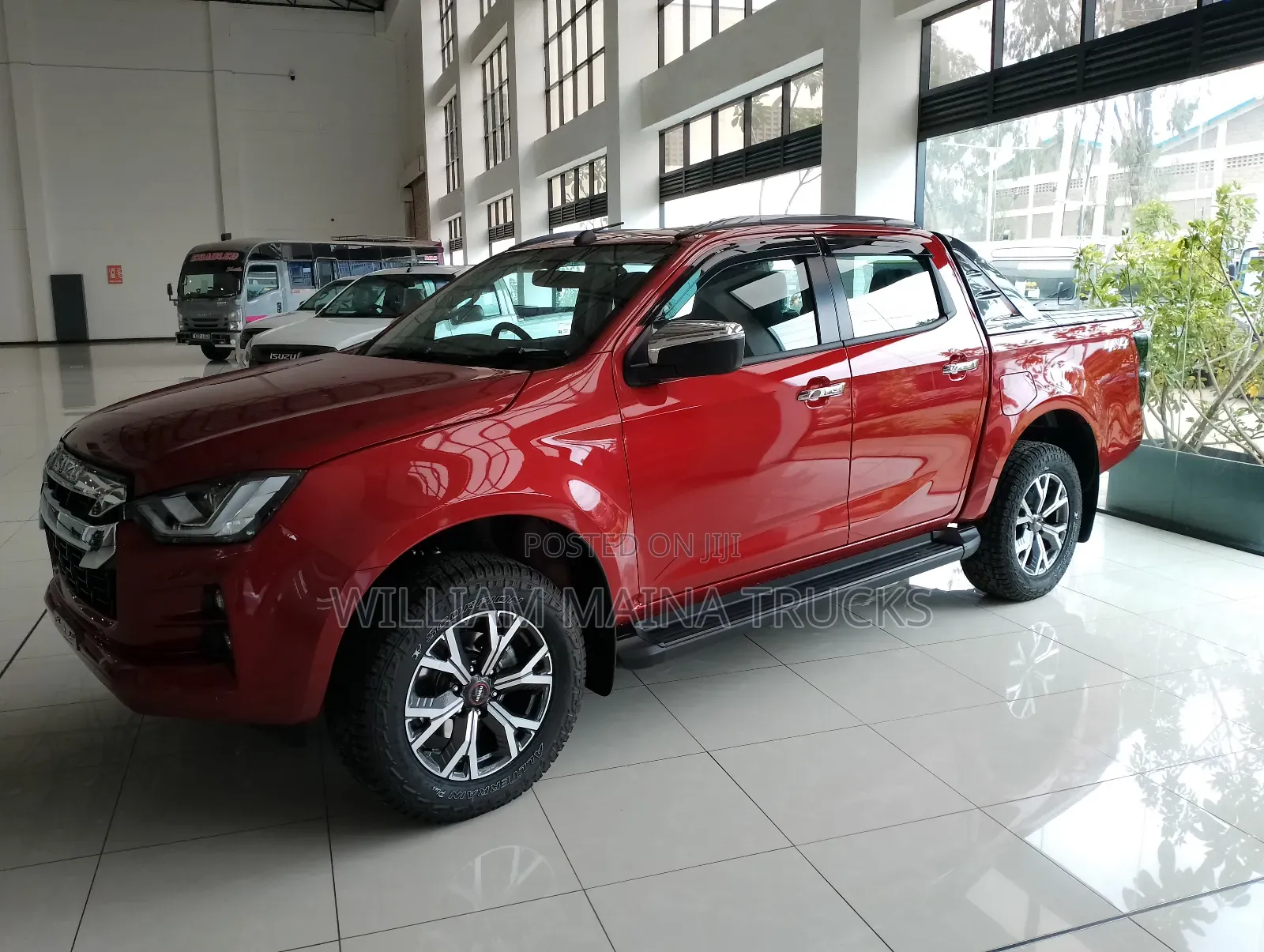 New Isuzu D-MAX 2024 Red