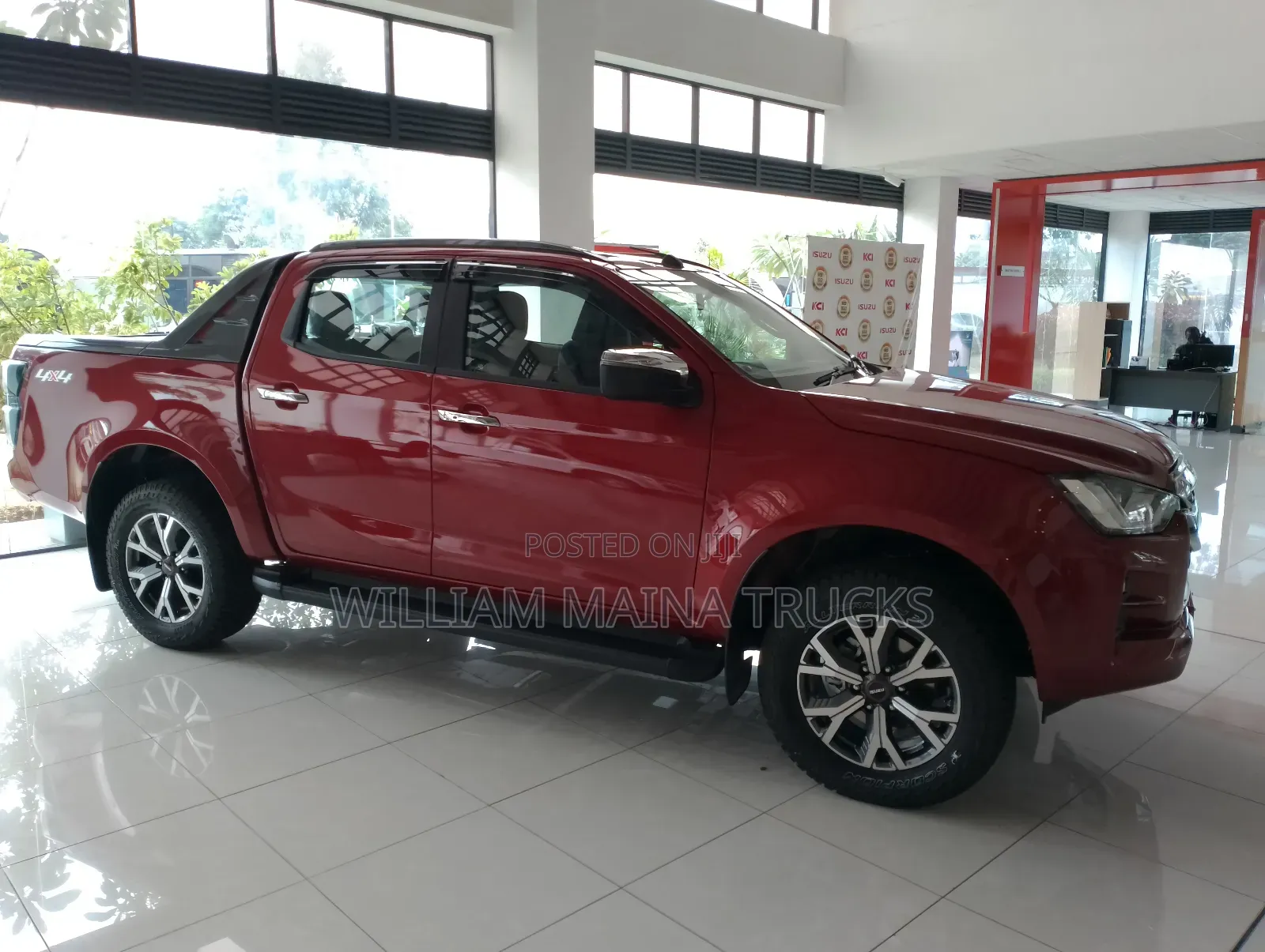 New Isuzu D-MAX 2024 Red