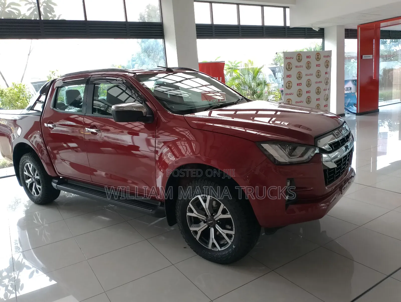 New Isuzu D-MAX 2024 Red