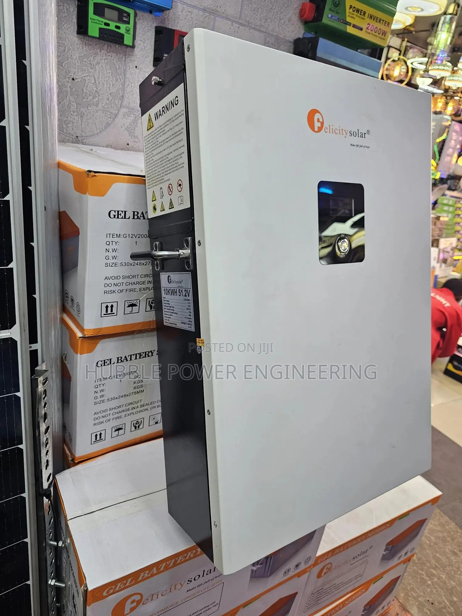 Lithium Ion Phosphate Batteries 51.2V 10kwh 200AH