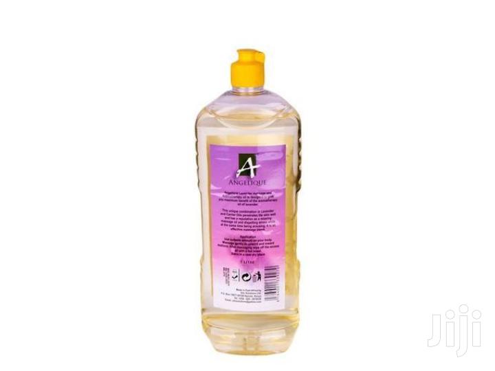 Angelique Massage Oil & Aromatherapy Oil Enrich With Lavender(1litre).