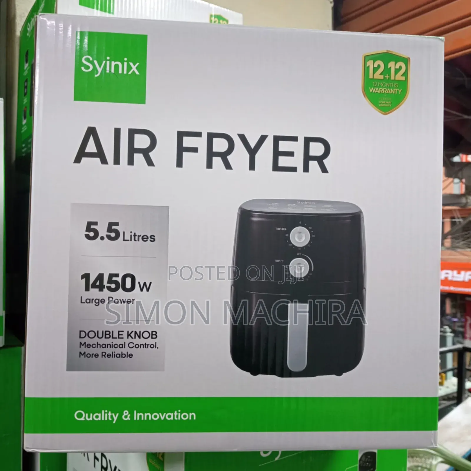 Synix AIR FRYER 5.5litres