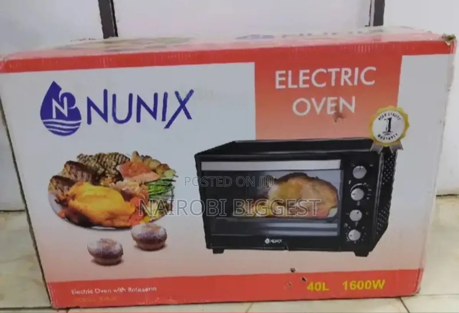 Nunix 40 Litres Original Oven