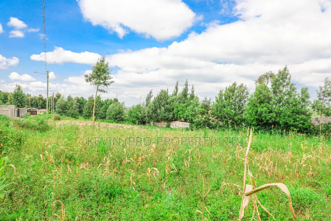 Prime Commercial Plot Fronting Tarmac for Sale in Kikuyu