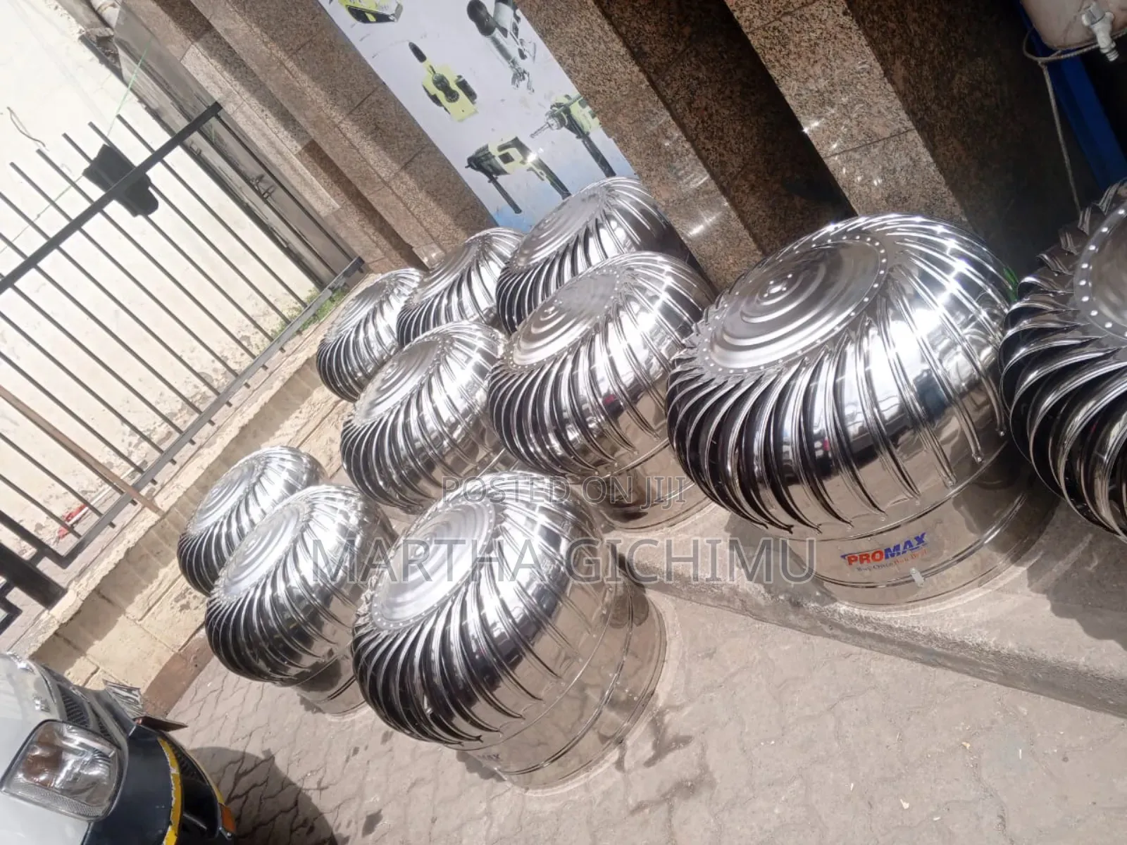Stainless Steel Wind Driven Roof Vent