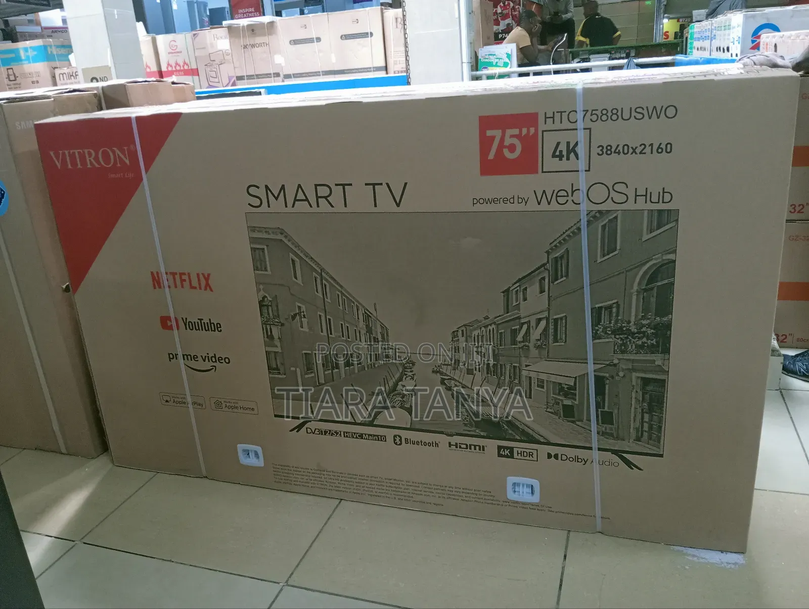 Vitron 75" Smart UHD Webos Smart Tv