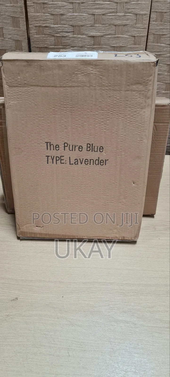 Lavender Pure Blue Wall Frame.