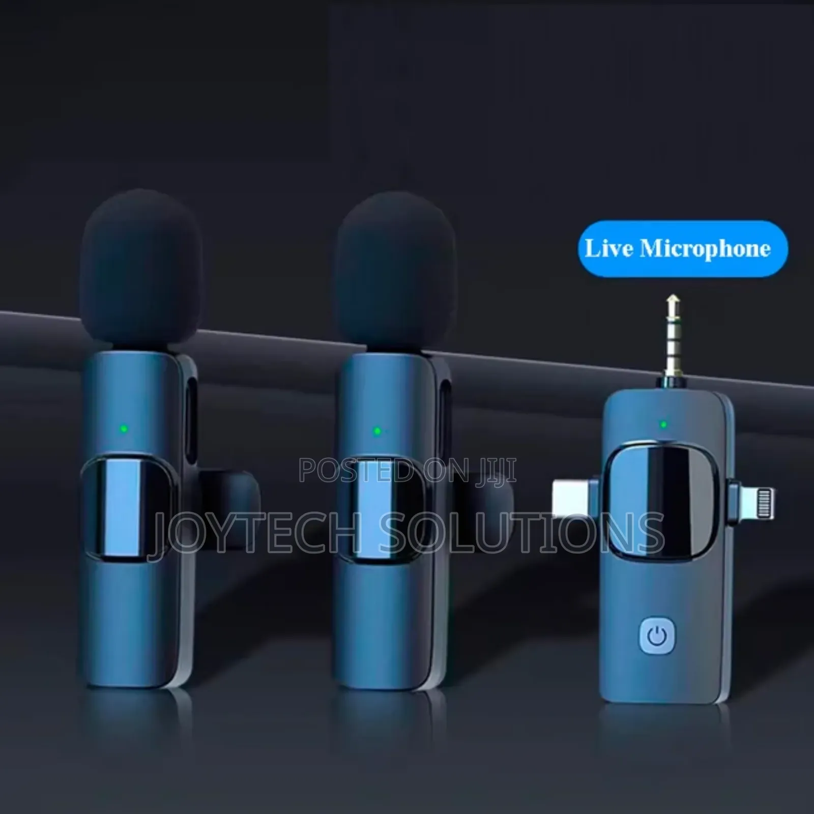 2pcs Microphone and Receiver Wireless Microphone Clip-On