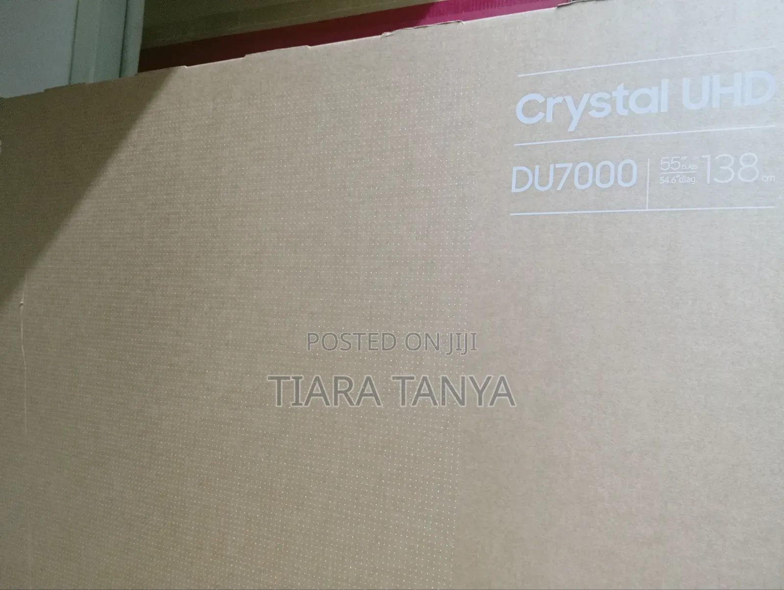 Samsung 55′′ 55du7000 Crystal Uhd Smart Tv -2024 Model