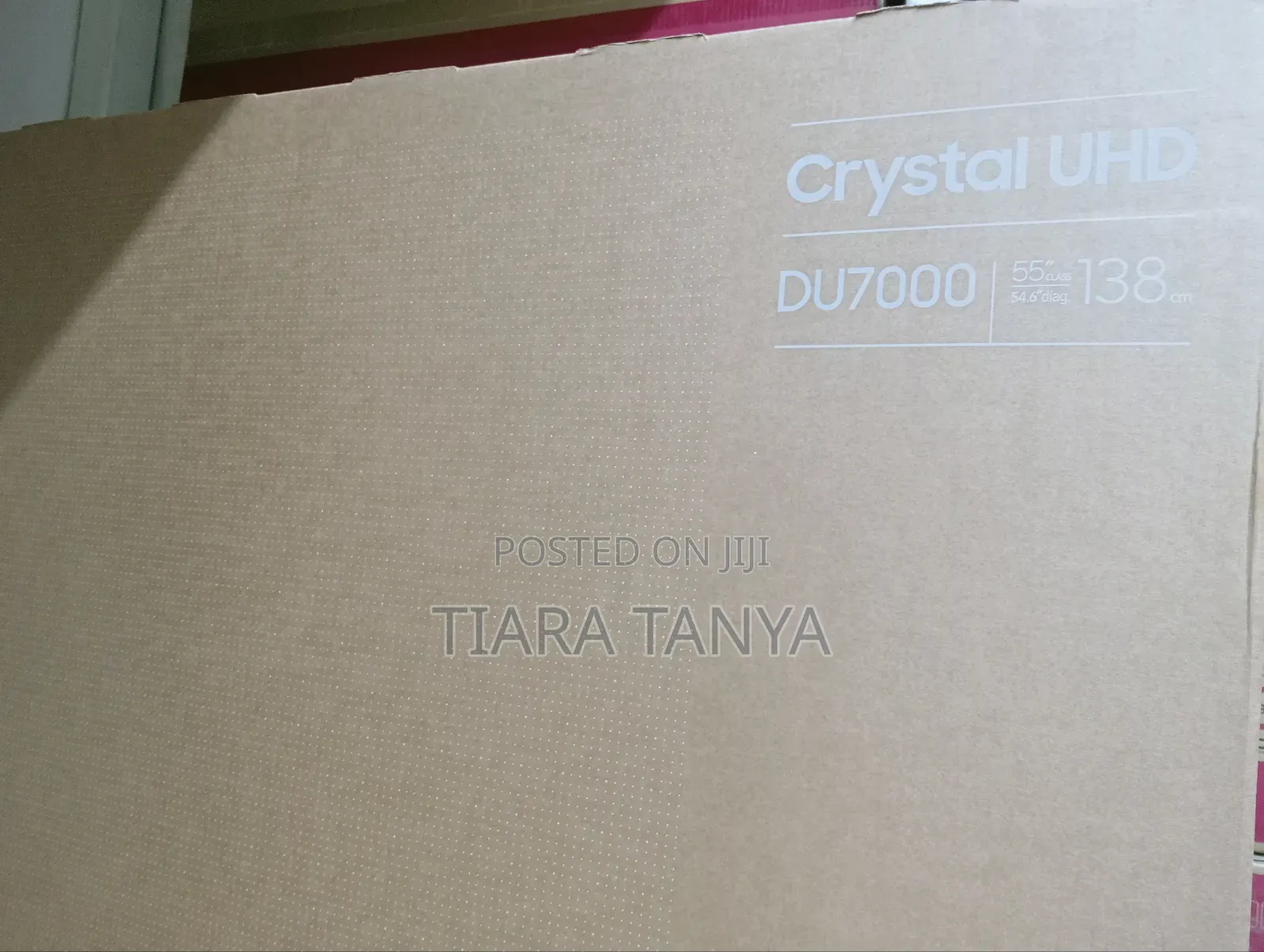 Samsung 55′′ 55du7000 Crystal Uhd Smart Tv -2024 Model