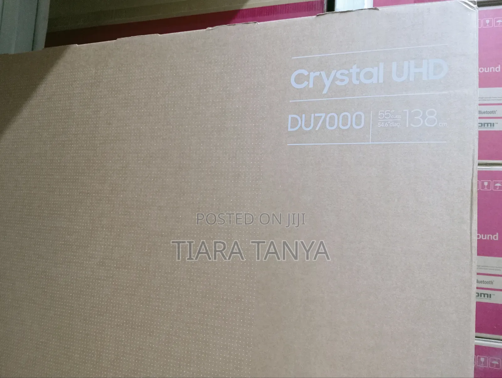 Samsung 55′′ 55du7000 Crystal Uhd Smart Tv -2024 Model