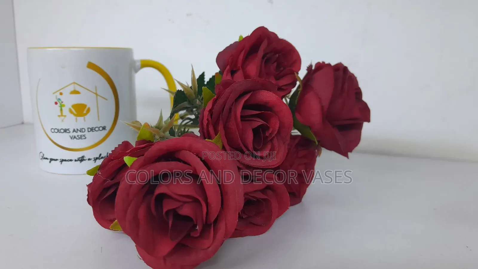 7head Maroon Roses Available