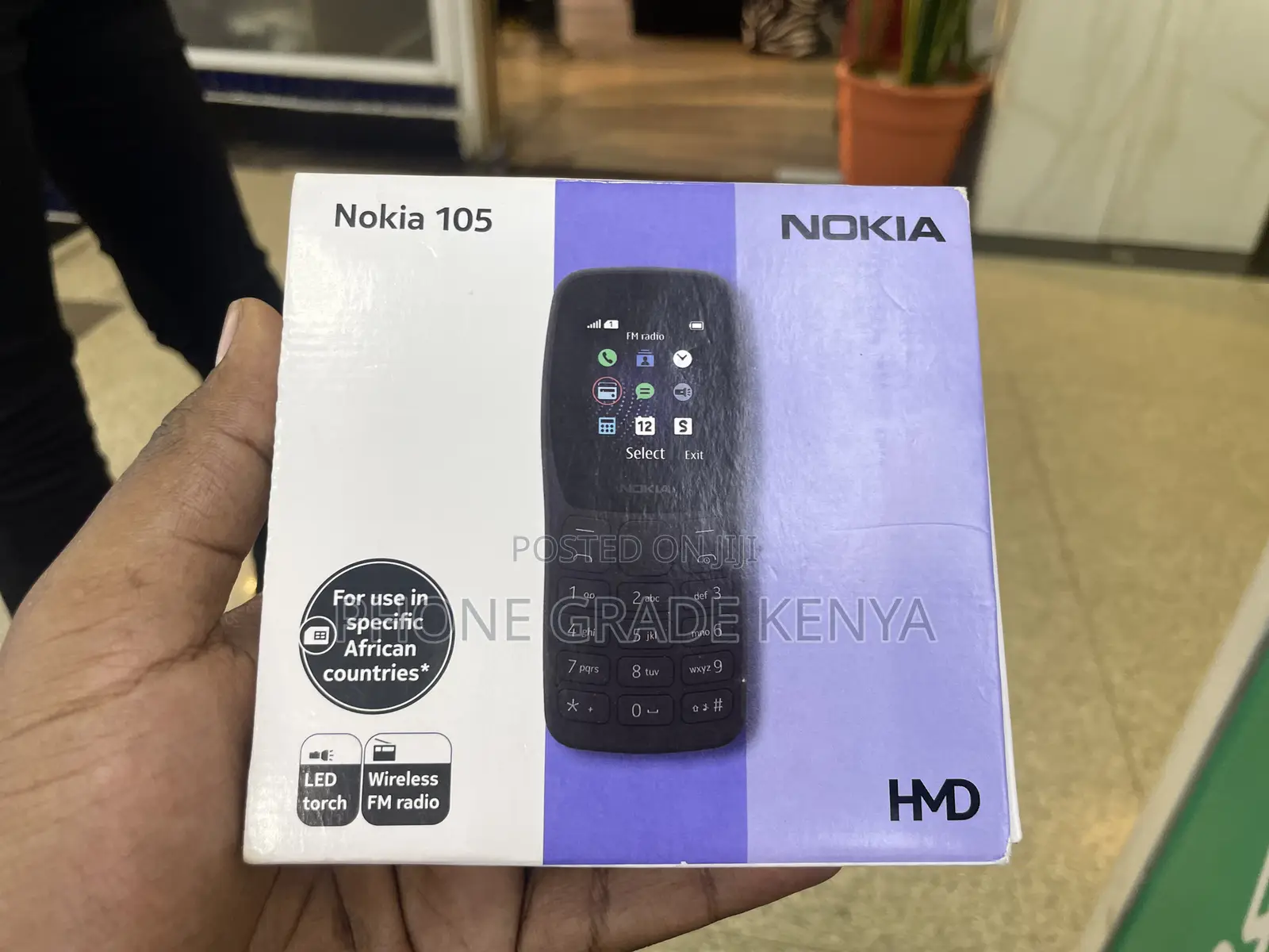 New Nokia 105 (2022) Black