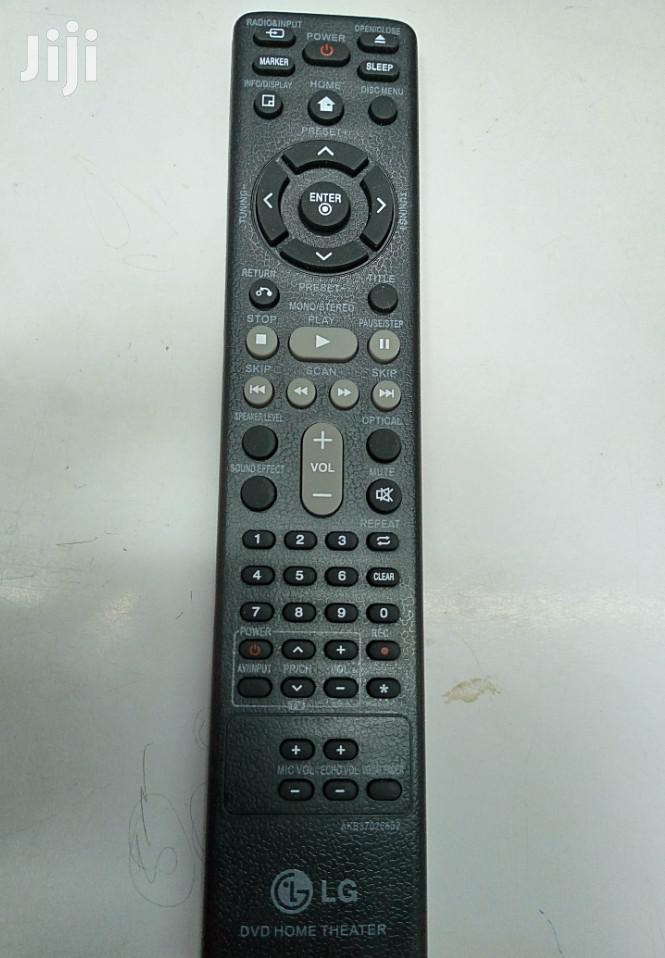 LG Dvd Home Theater Remote Control.