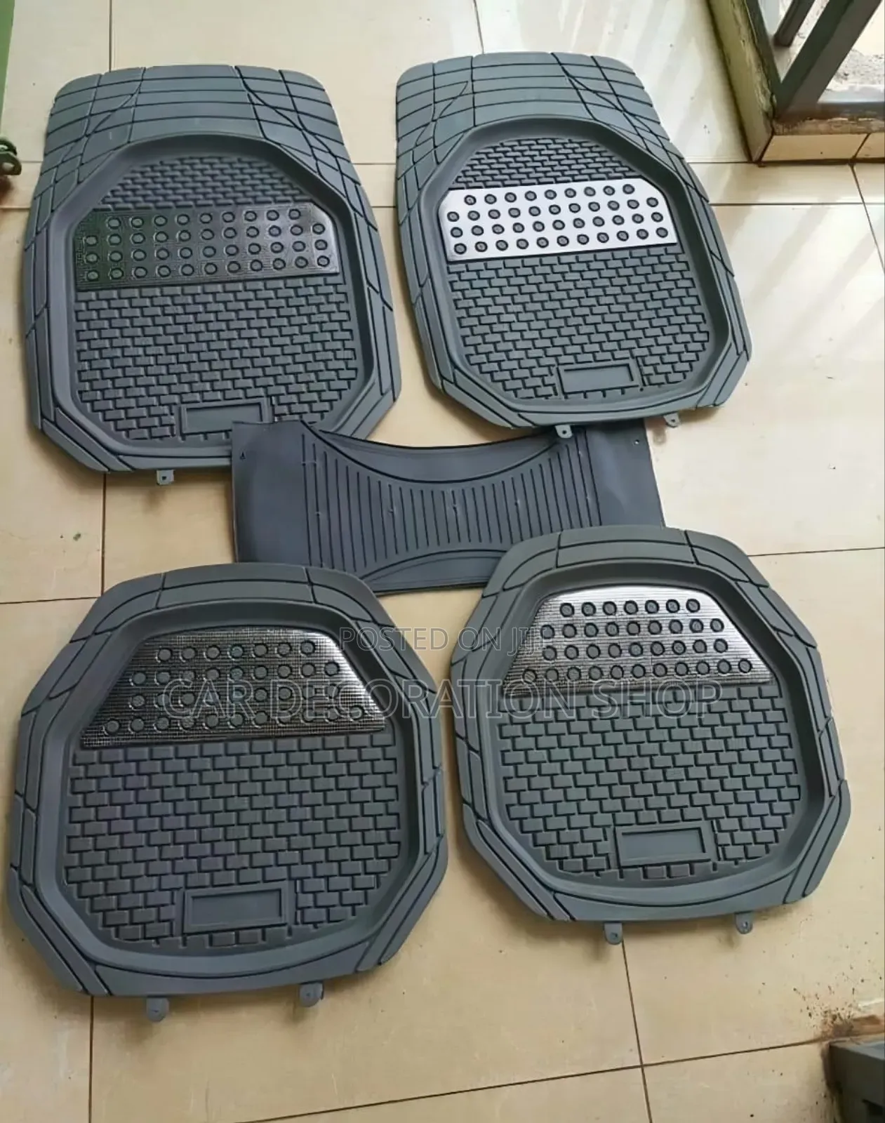 Universal Rubber Mats for 5 Seater Cars