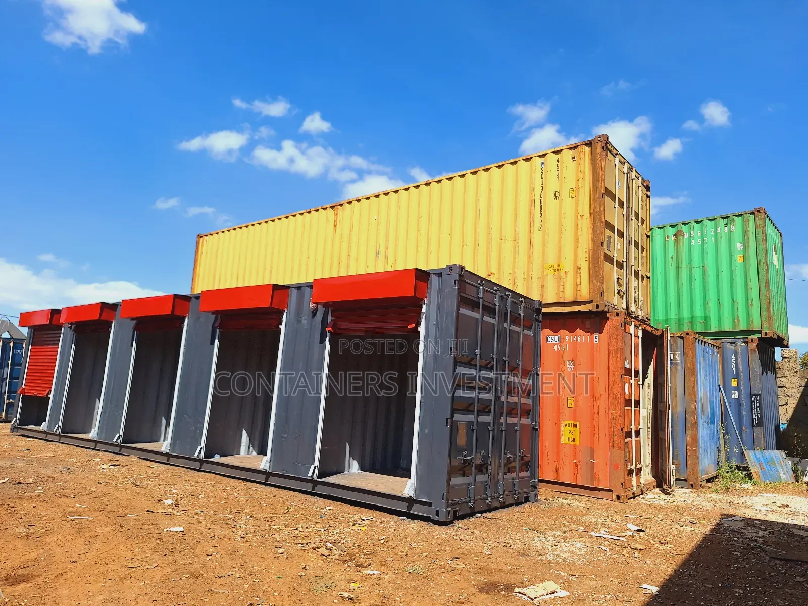 Premium 40ft Container Stalls