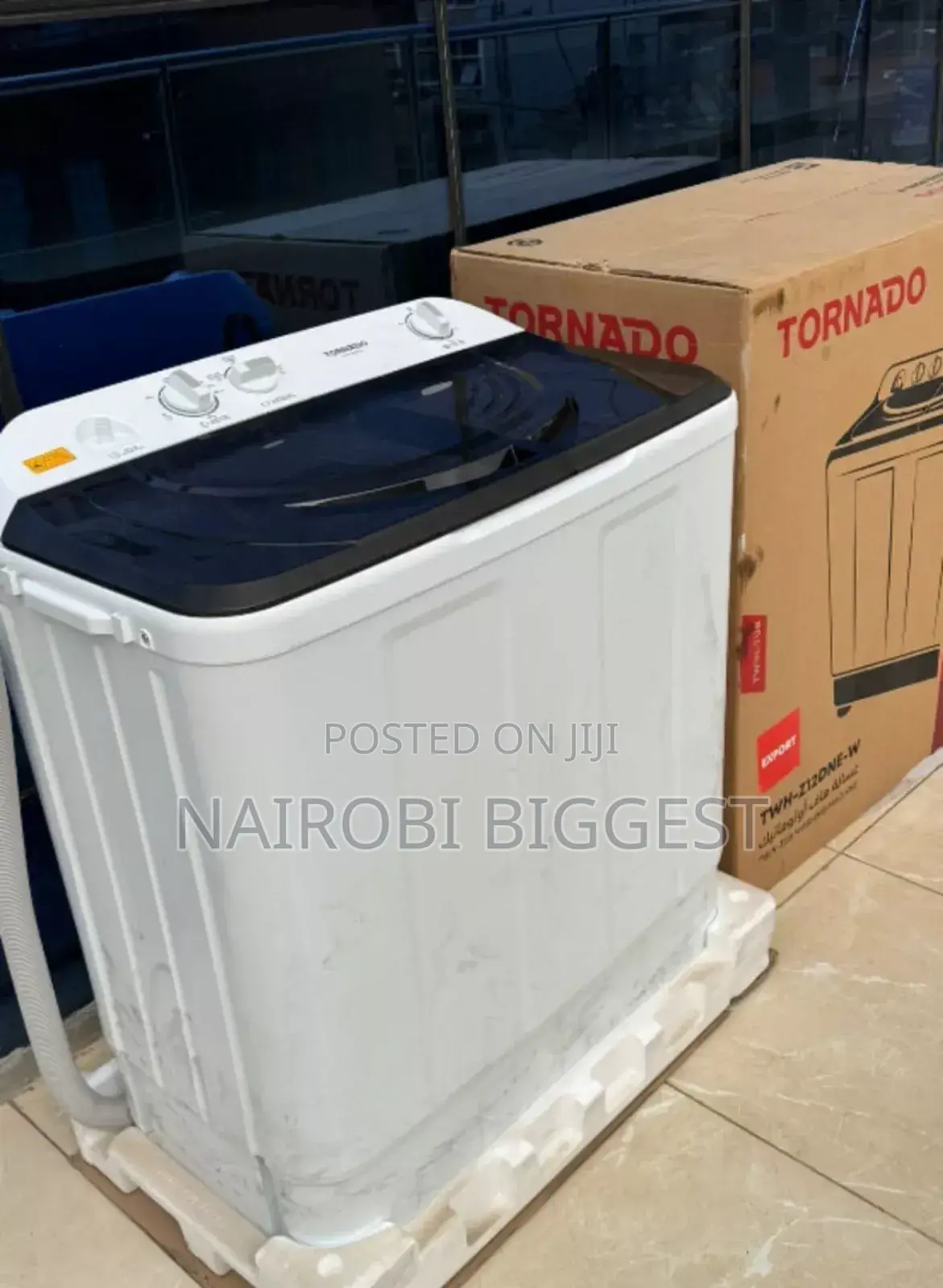 Classic TORNADO 12 Kg Half Automatic Washing Machine