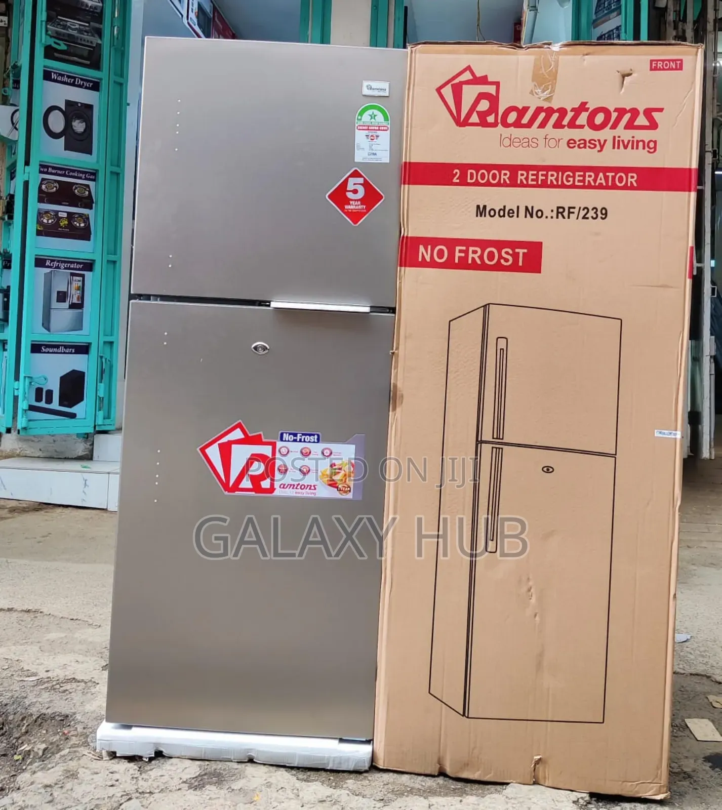 Ramtons Fridge 196litres No Frost