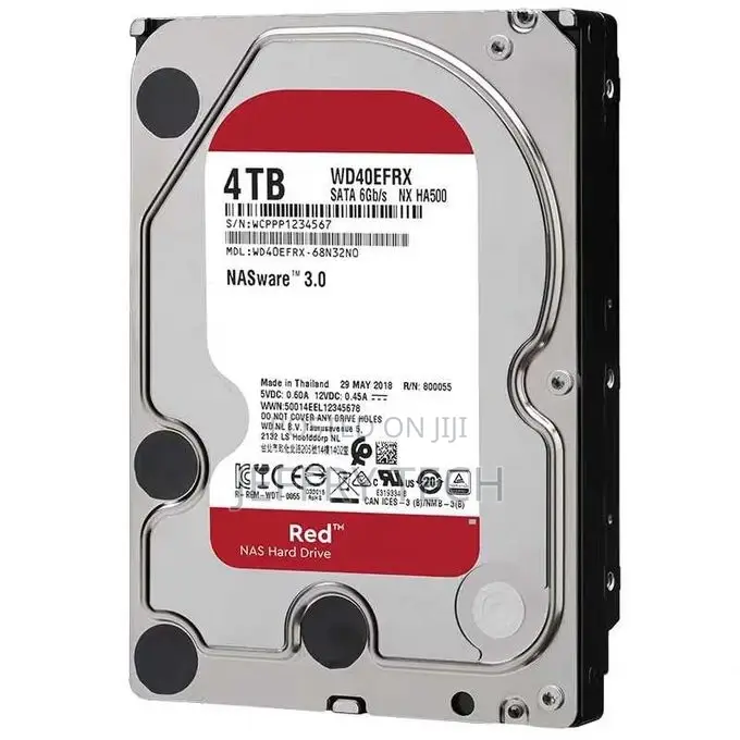 Western Digital Hard Drive 3.5" 4 TB 256 MB Serial ATA 6gb/