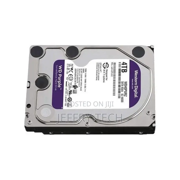 WD 4 Tera 3.5" SATA Hard Drive