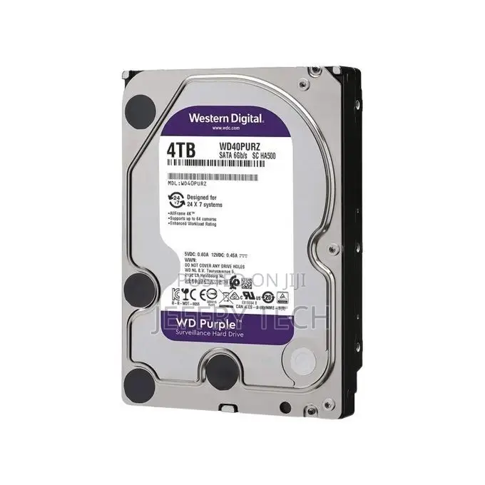 WD 4 Tera 3.5" SATA Hard Drive