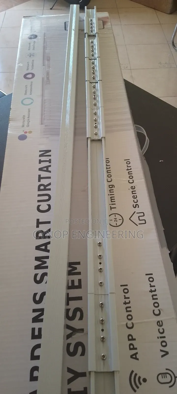 Sleek Setup Wifi Controlled Curtains