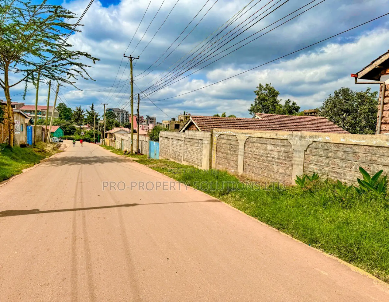 Prime Commercial Plot Touching Tarmac for Sale in Kinoo.