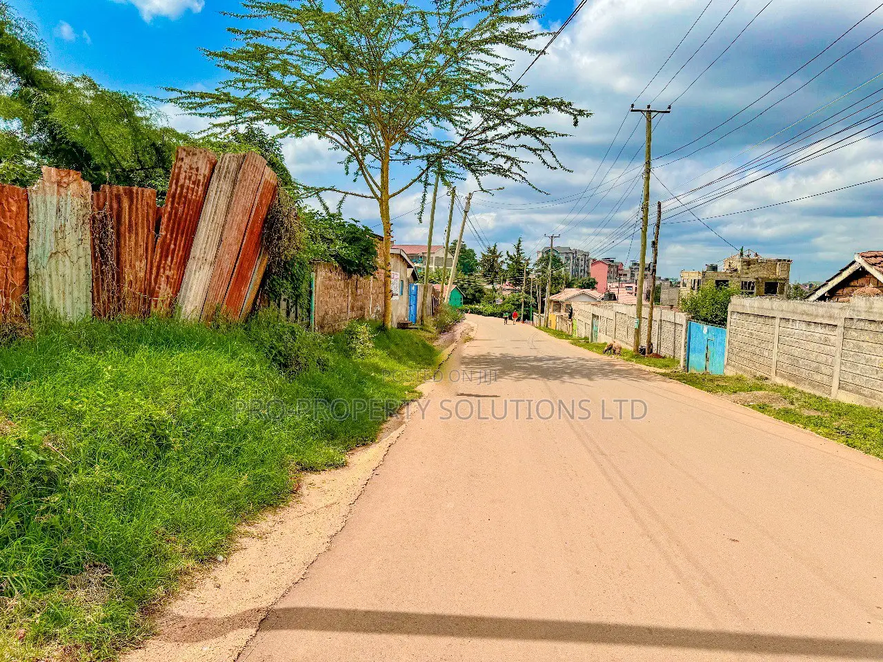 Prime Commercial Plot Touching Tarmac for Sale in Kinoo.
