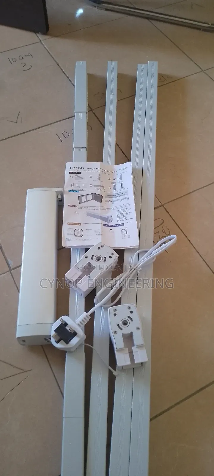 Sleek Sophistication Wifi Curtain Control